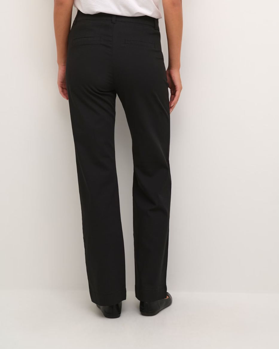 LEA FLARED CHINOS PANTS