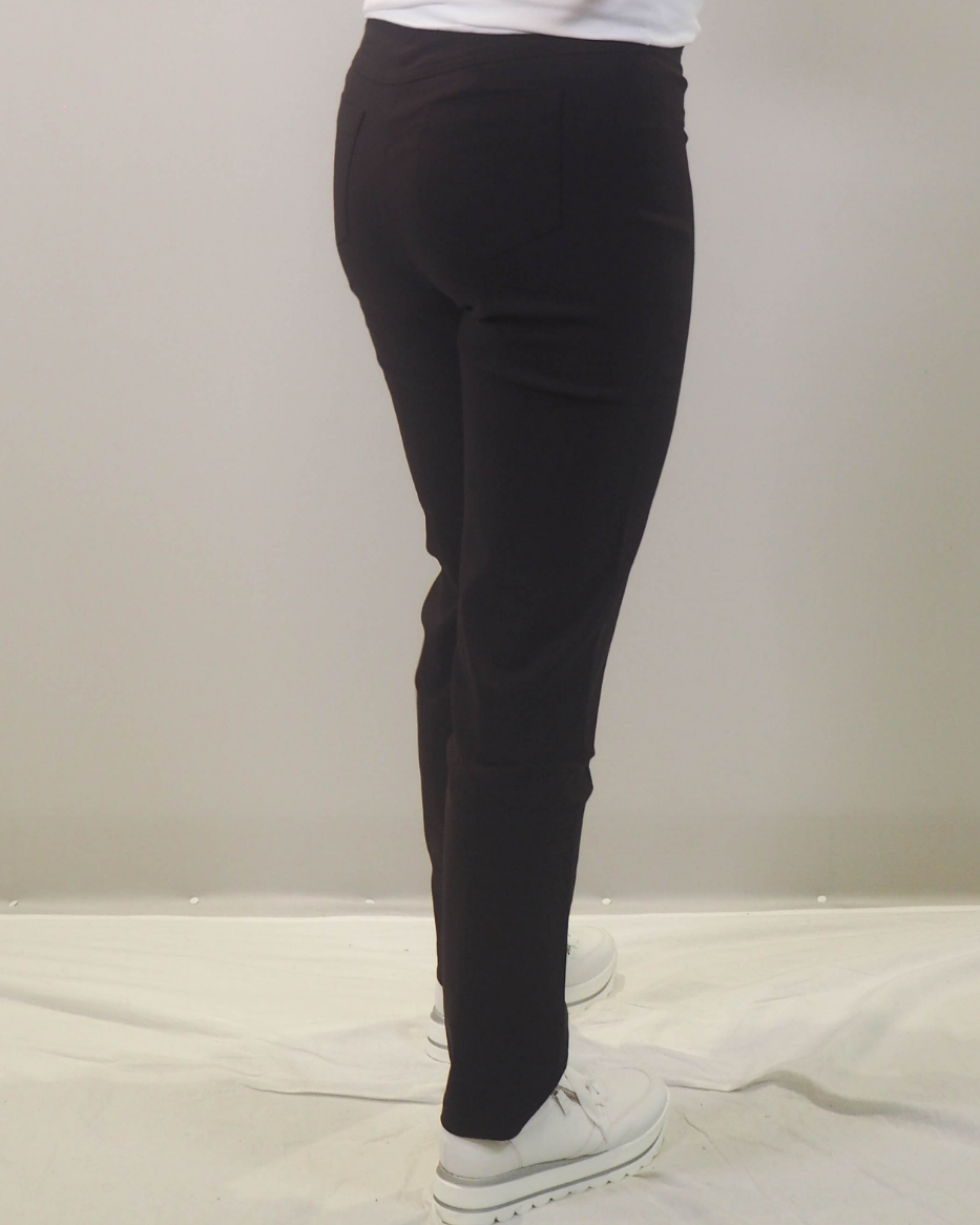 BELLA LANG Mørk brun