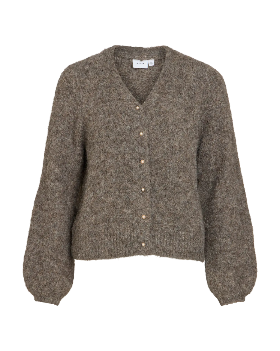 VIMARLEY L/S V-NECK CARDIGAN