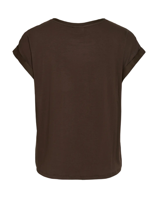 VIELETTE S/S SATIN TOP