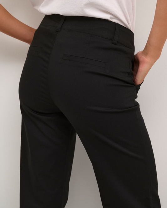 LEA FLARED CHINOS PANTS