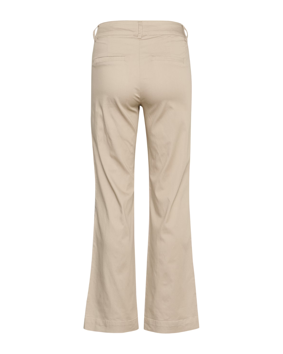 LEA FLARED CHINOS PANTS