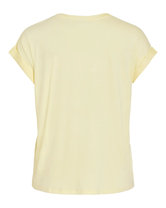 VIELETTE S/S SATIN TOPP