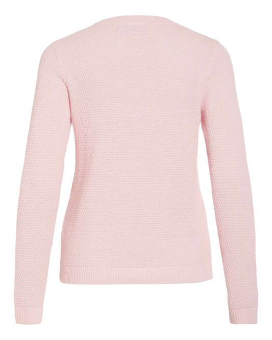 VIDALO O-NECK L/S KNIT TOP