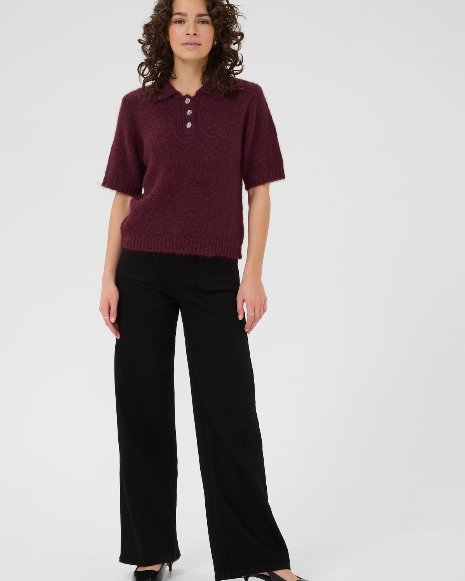 EMILIE POLO PULLOVER