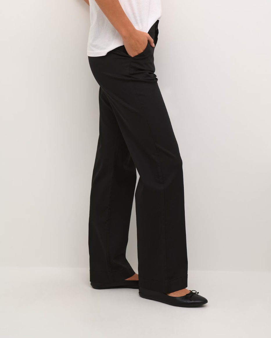 LEA FLARED CHINOS PANTS