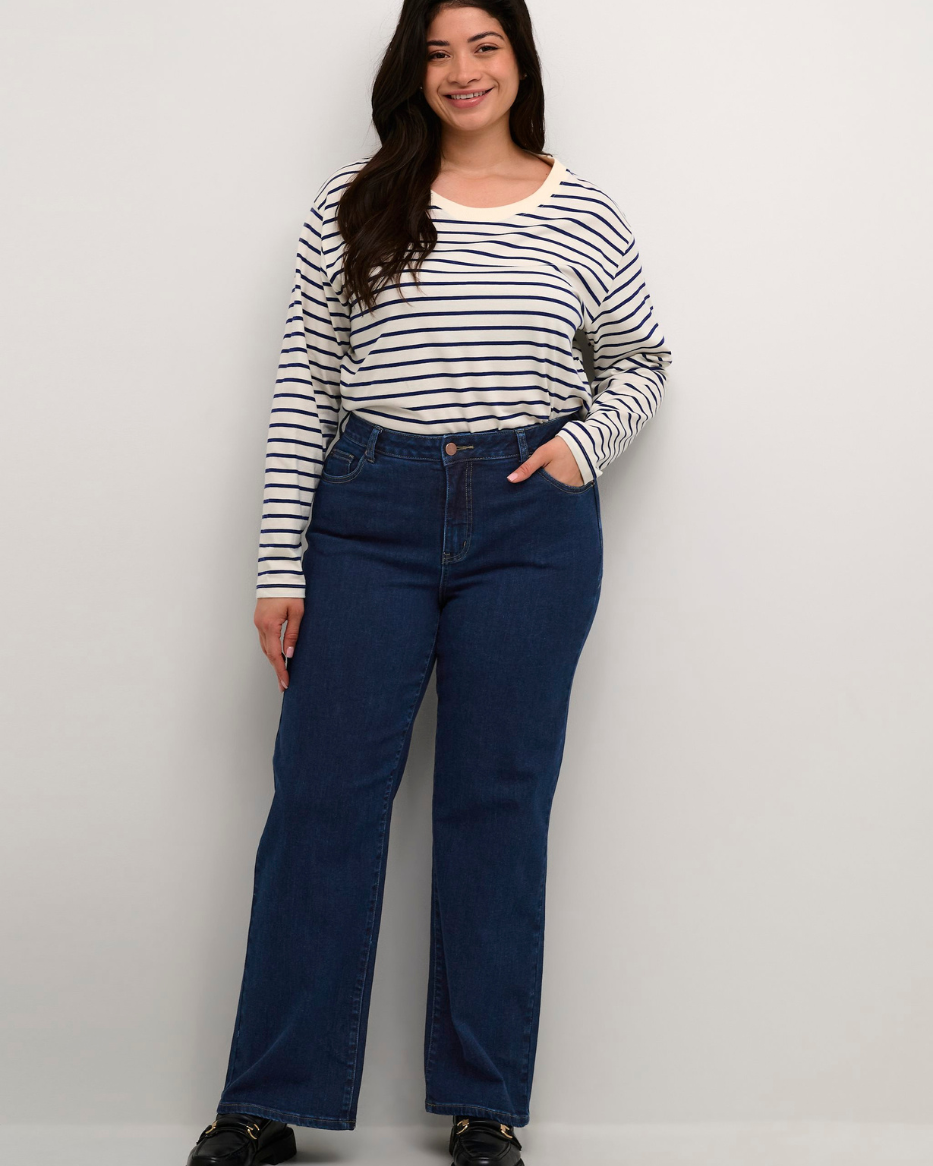 KANNA FLORA FLARED JEANS