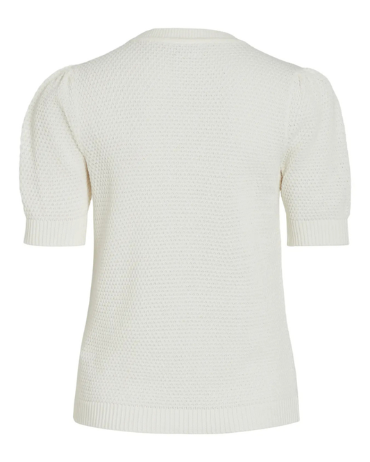 VIDALO O-NECK S/S KNIT