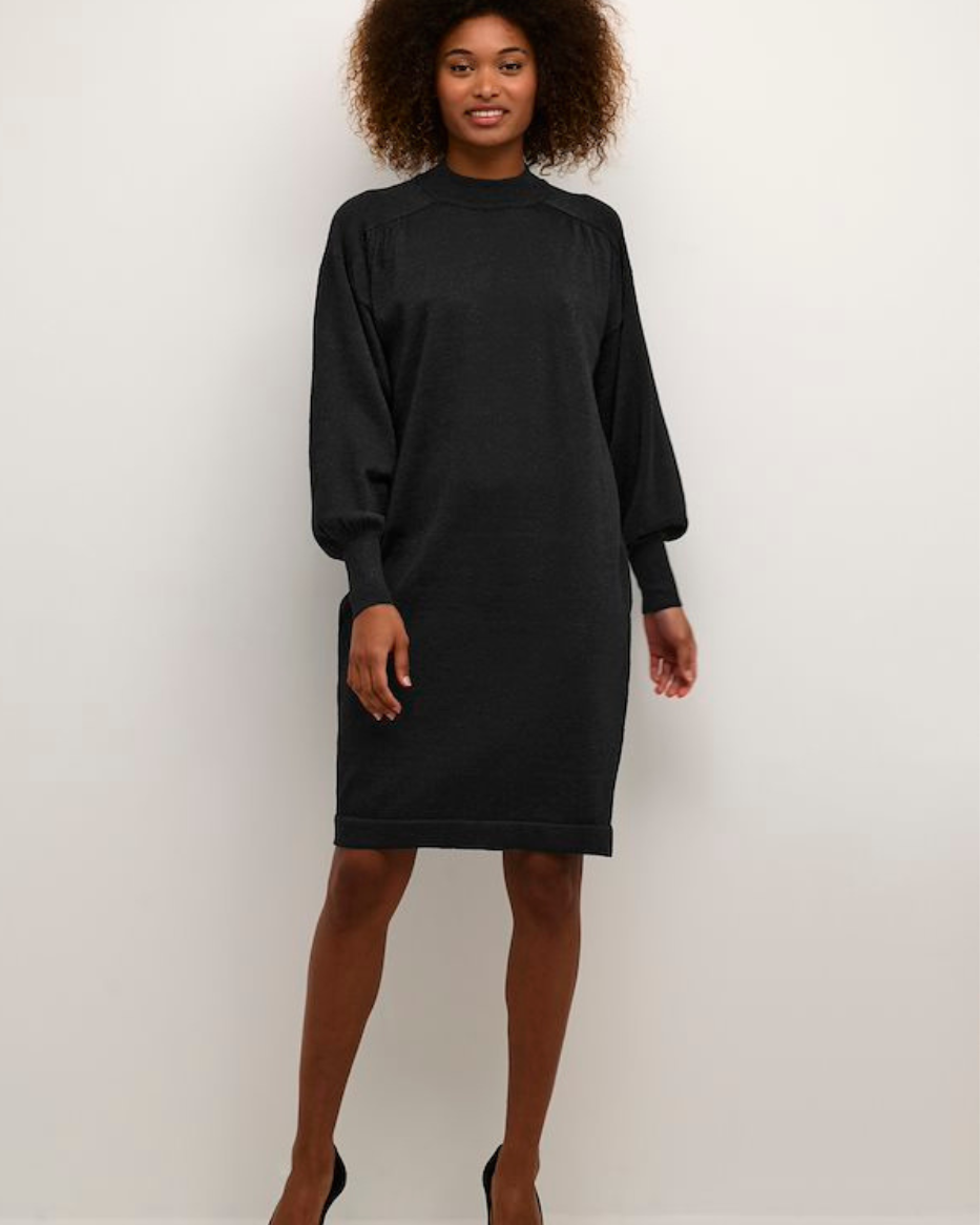 REGINA LUREX KNIT DRESS