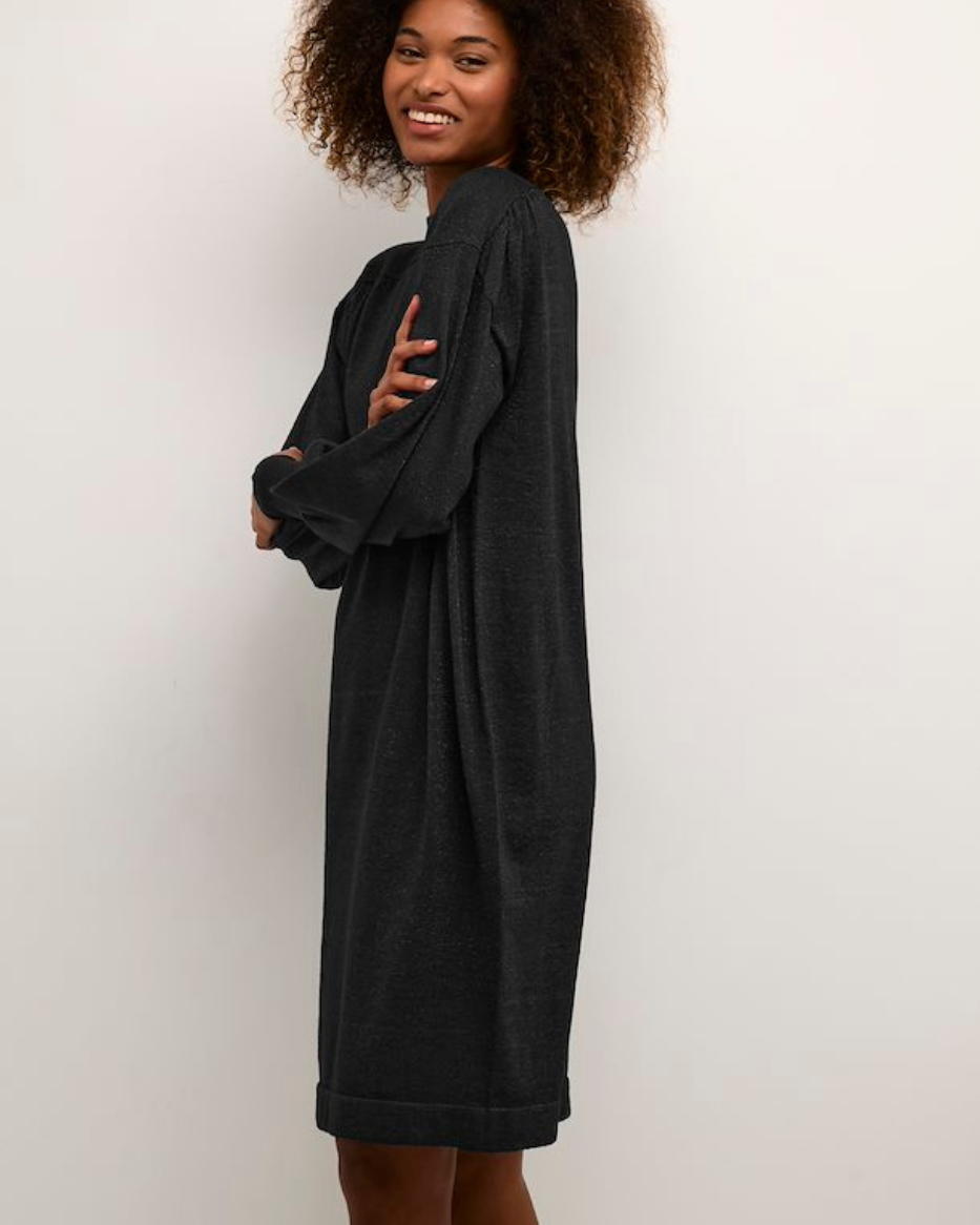 REGINA LUREX KNIT DRESS
