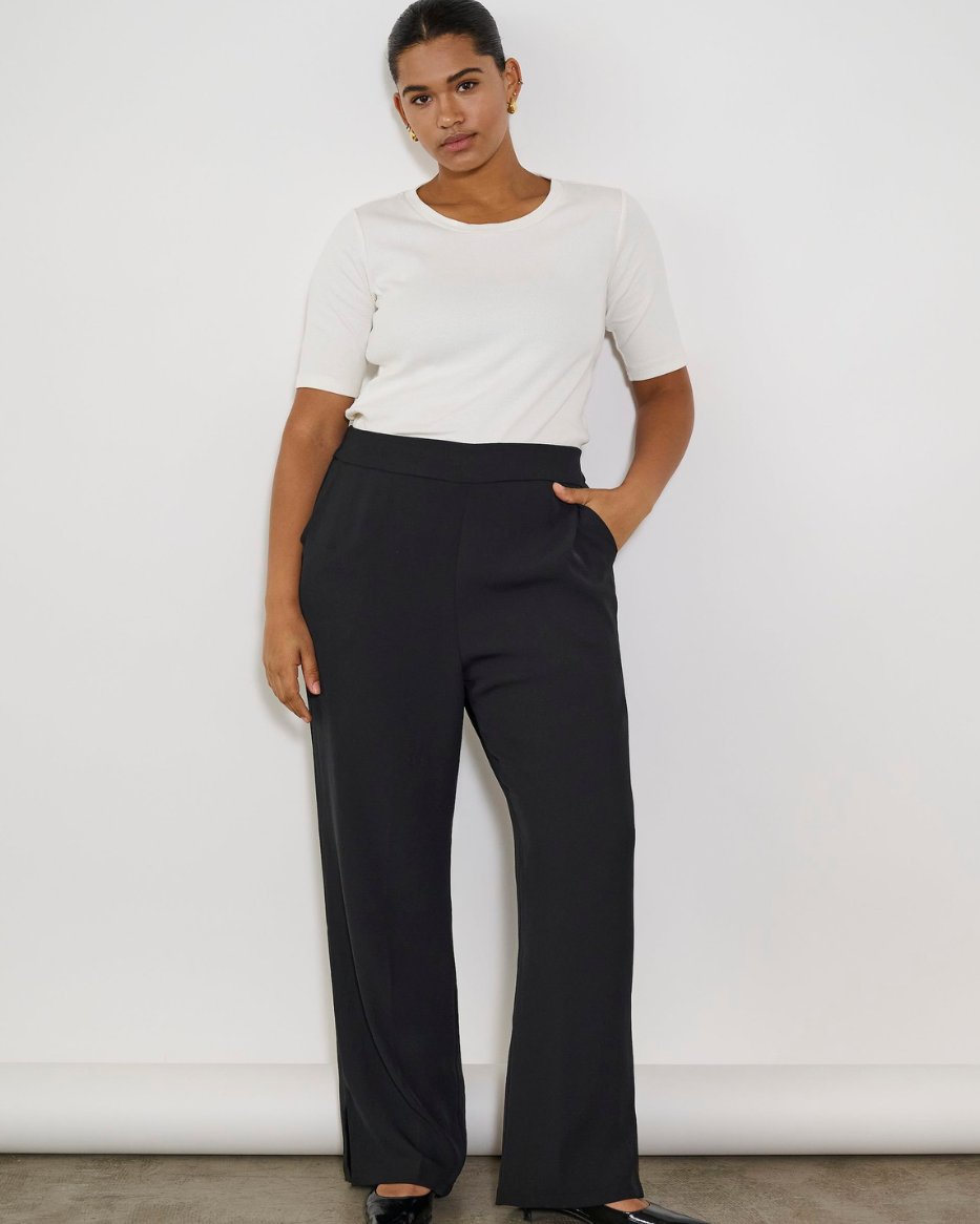 SIGNE HW WIDE PANTS