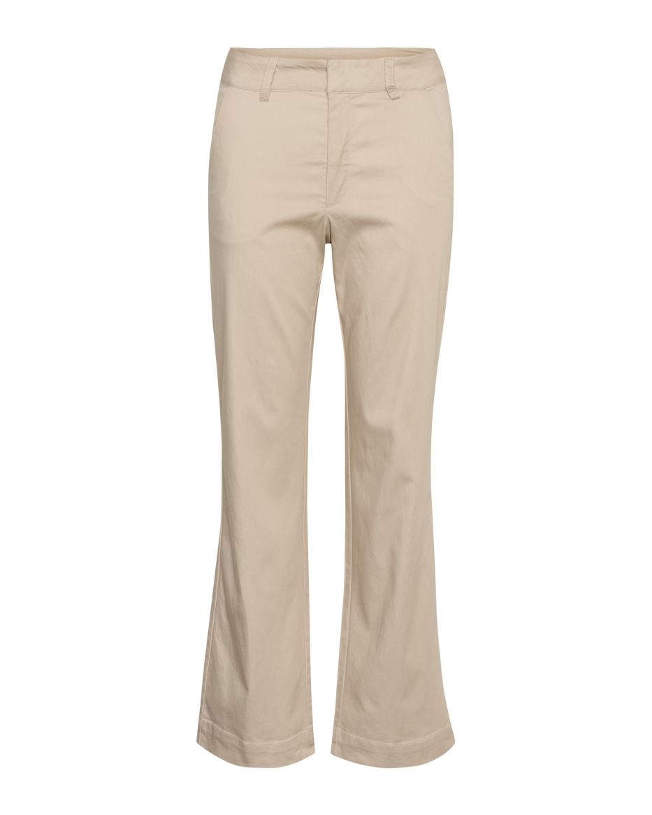 LEA FLARED CHINOS PANTS