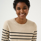 LIZZA STRIPED KNIT
