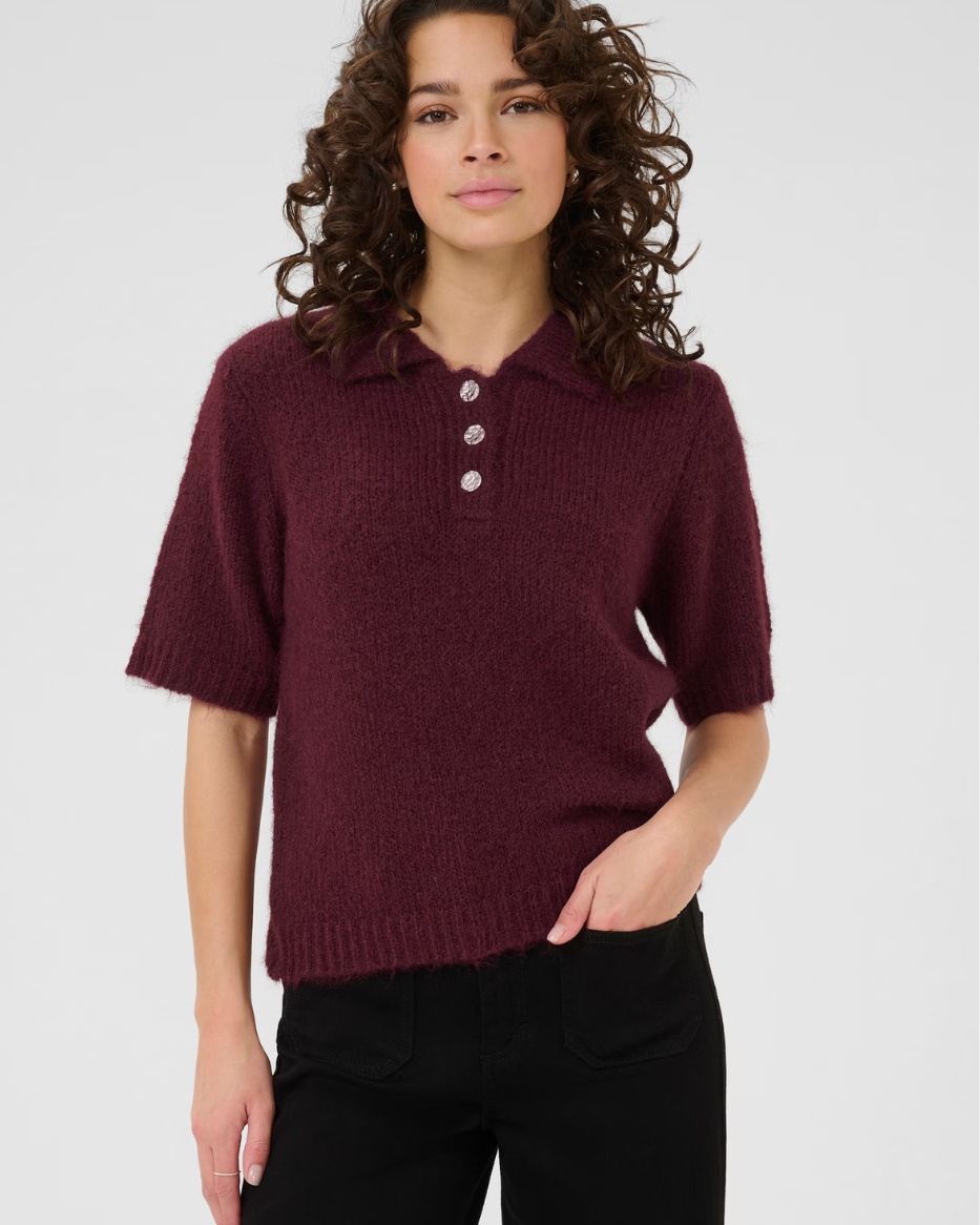 EMILIE POLO PULLOVER