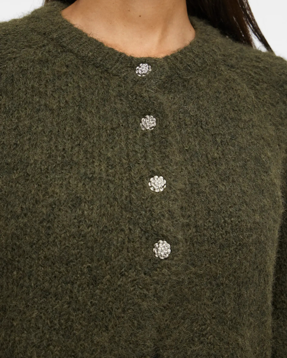 VIBOWS 3/4 KNIT CARDIGAN