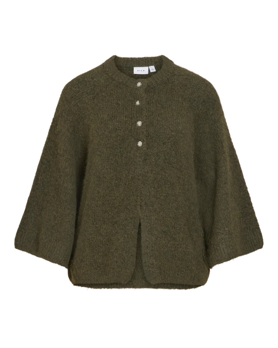VIBOWS 3/4 KNIT CARDIGAN