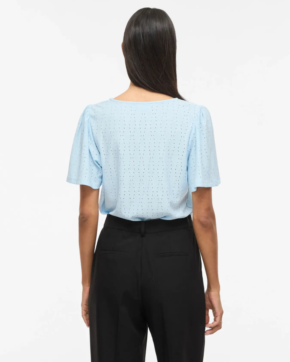 VIBELLI O-NECK S/S TOP