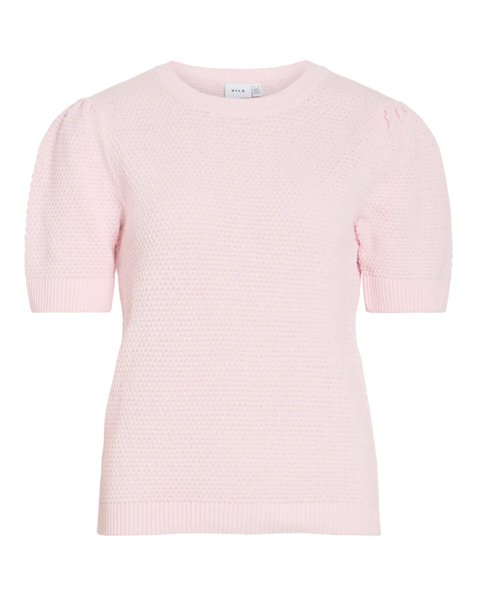 VIDALO O-NECK S/S KNIT