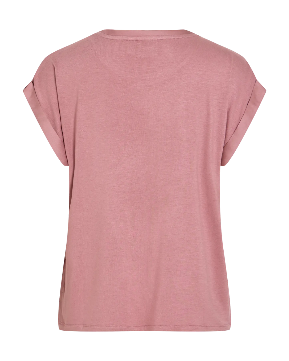 VIELETTE S/S SATIN TOP