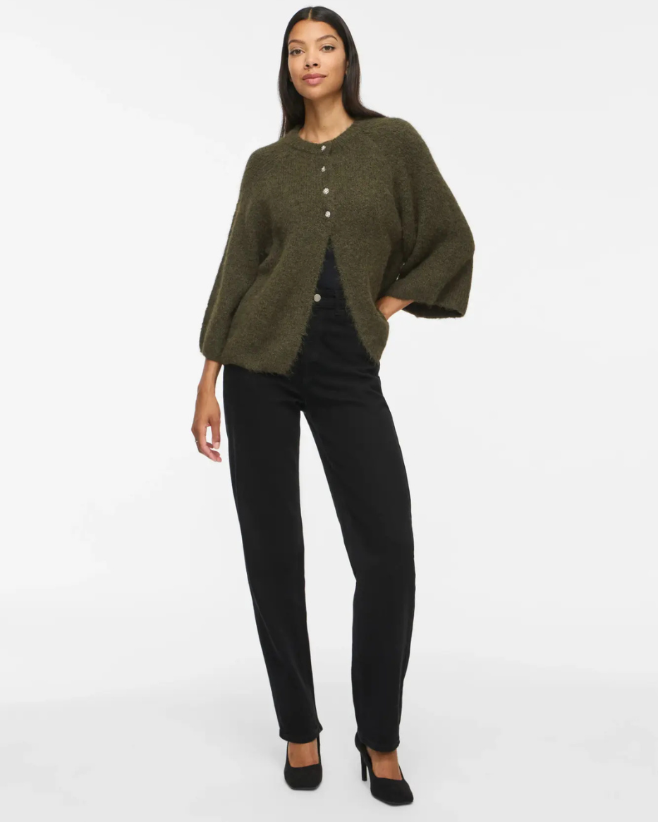 VIBOWS 3/4 KNIT CARDIGAN