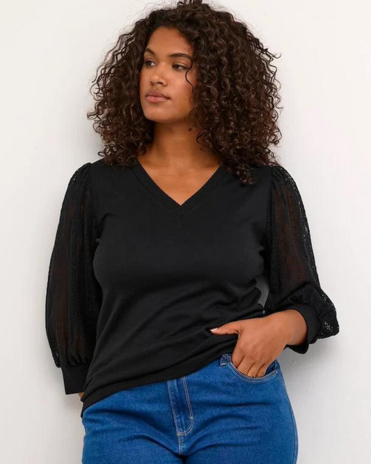MELANI JERSEY BLOUSE