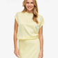 VIELETTE S/S SATIN TOPP