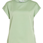 VIELETTE S/S SATIN TOPP