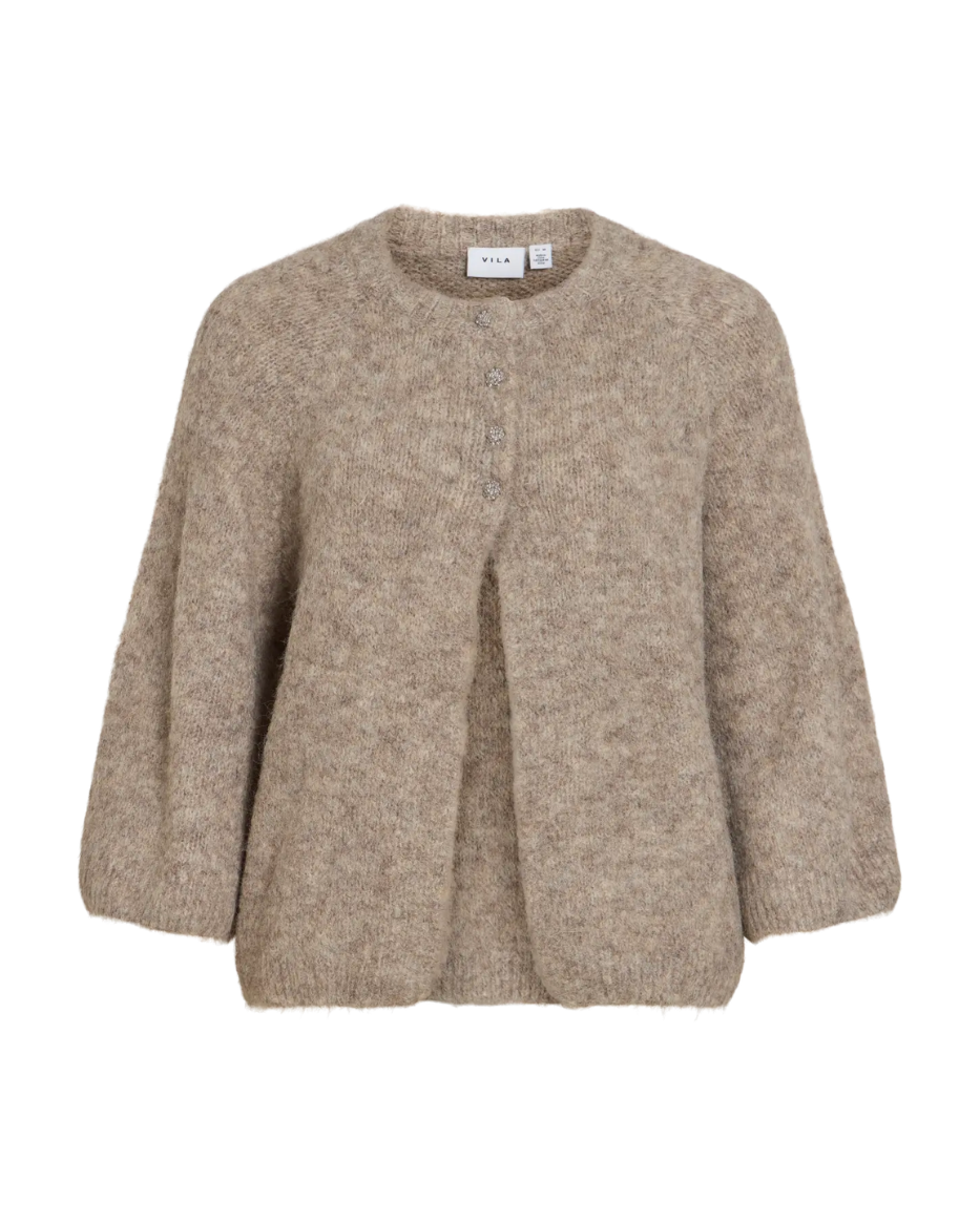 VIBOWS 3/4 KNIT CARDIGAN