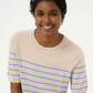 LIZZA STRIPED KNIT