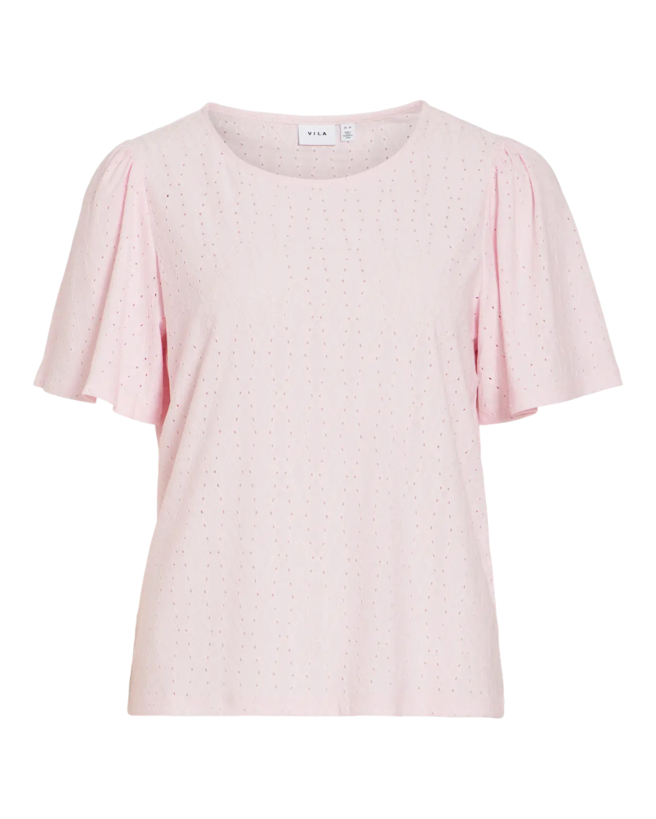 VIBELLI O-NECK S/S TOP