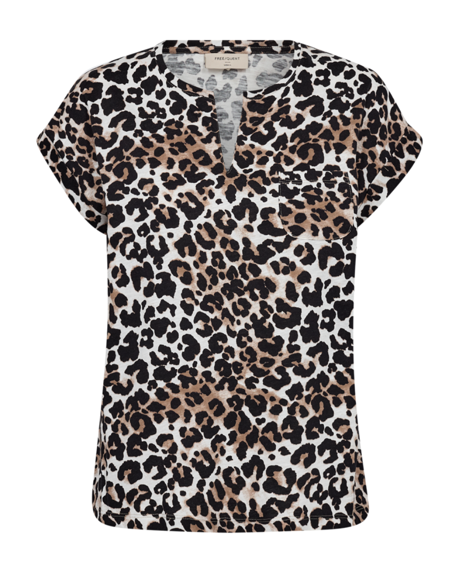 VIVA-TEE V-NECK LEO