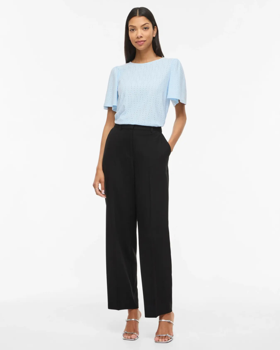 VIBELLI O-NECK S/S TOP