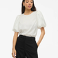 VIELETTE2/4 SATIN PUFF TOP
