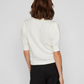 VIRIL 2/4 SLEEVE O-NECK KNIT TOP