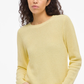 VIDALO O-NECK L/S KNIT TOP