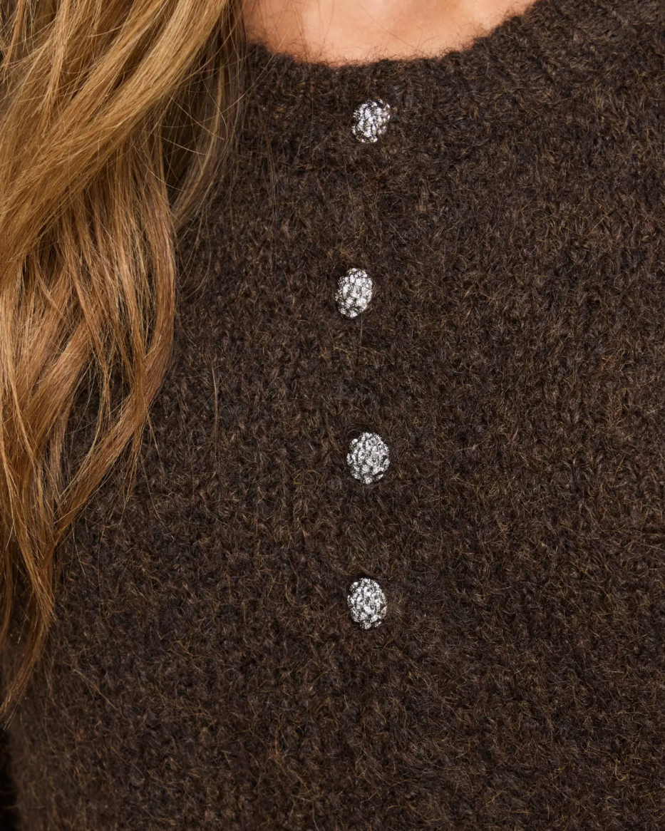 VIBOWS 3/4 KNIT CARDIGAN
