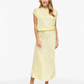 VIELETTE S/S SATIN TOPP