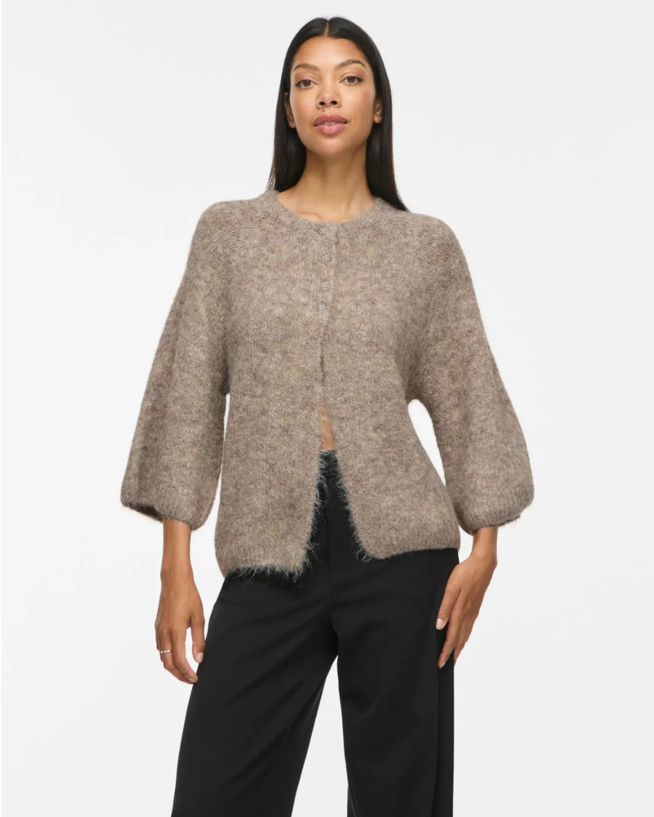VIBOWS 3/4 KNIT CARDIGAN