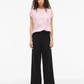 VIELETTE S/S SATIN TOPP
