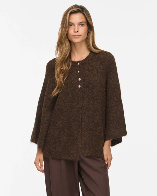 VIBOWS 3/4 KNIT CARDIGAN