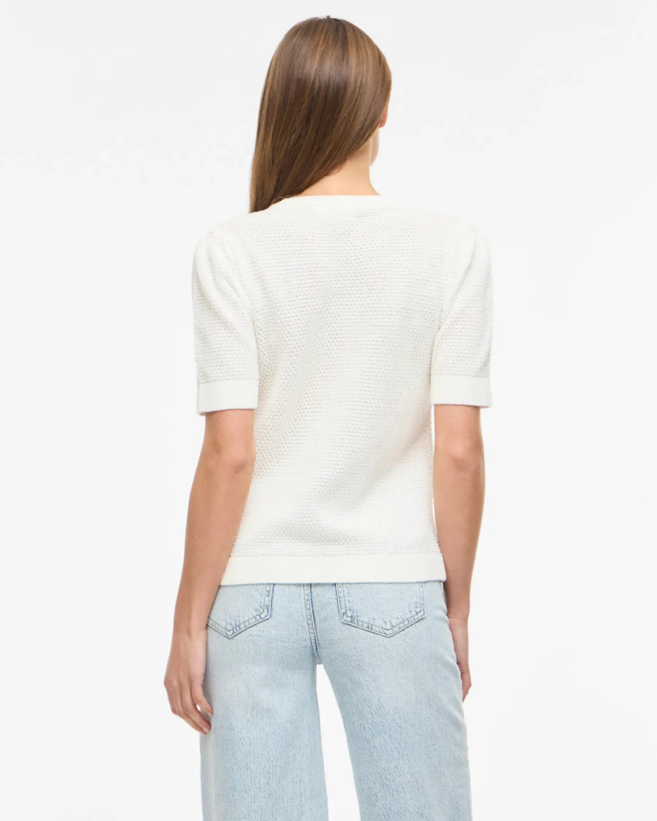 VIDALO O-NECK S/S KNIT