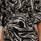 CARMEN DRESS 1/2 SLEEVE