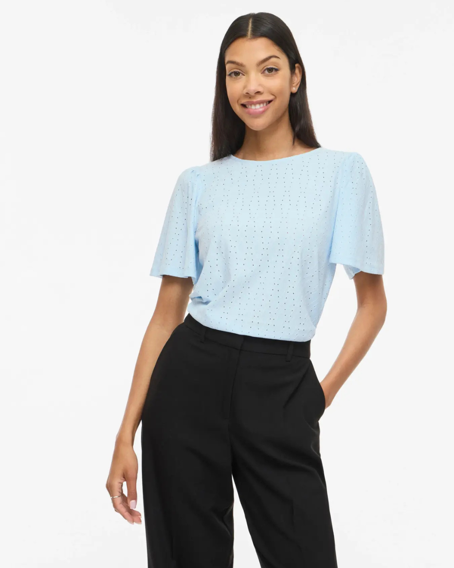 VIBELLI O-NECK S/S TOP