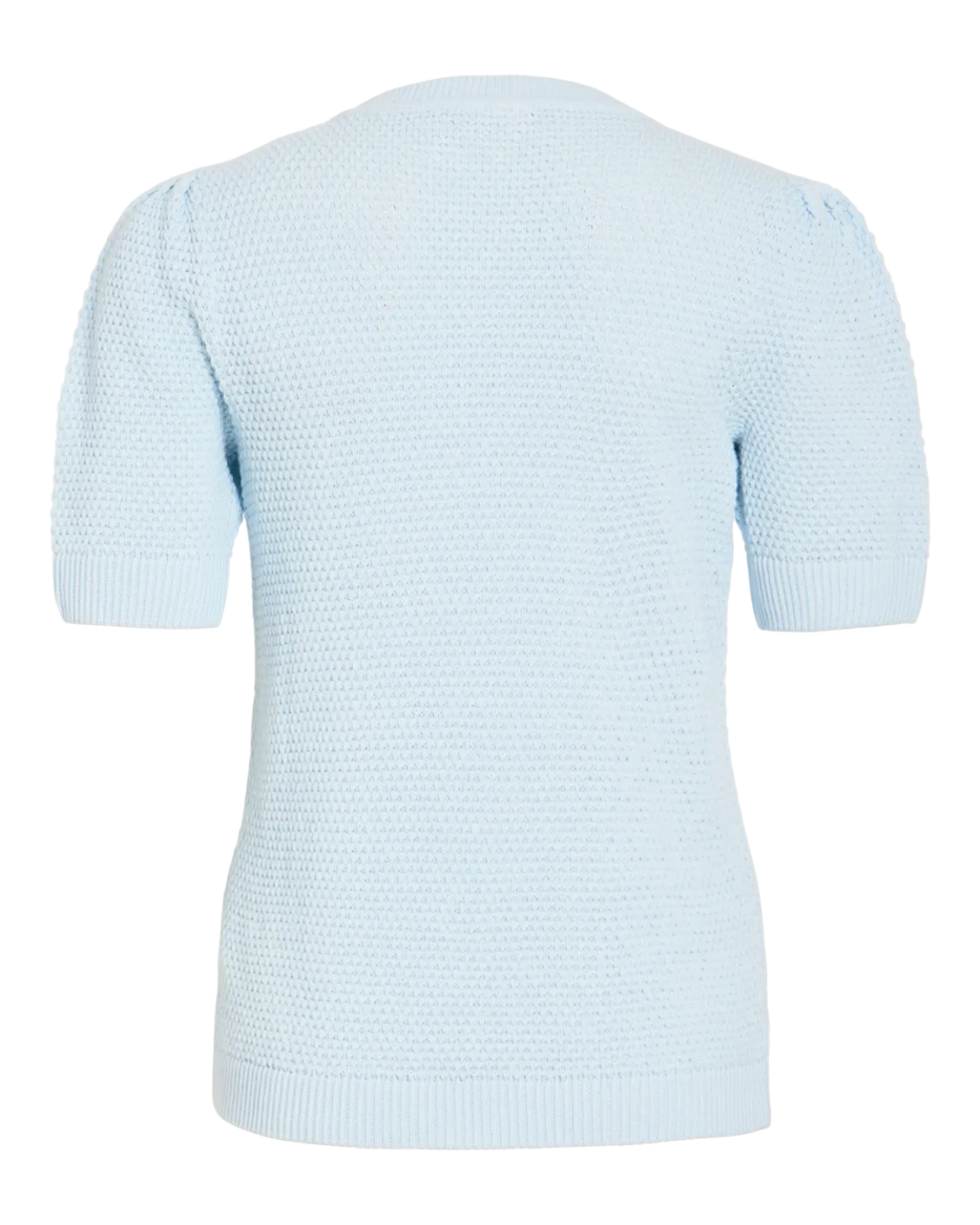 VIDALO O-NECK S/S KNIT