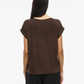 VIELETTE S/S SATIN TOP