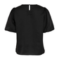 VIELETTE2/4 SATIN PUFF TOP