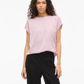 VIELETTE S/S SATIN TOPP
