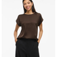VIELETTE S/S SATIN TOP