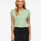 VIELETTE S/S SATIN TOPP