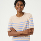 LIZZA STRIPED KNIT